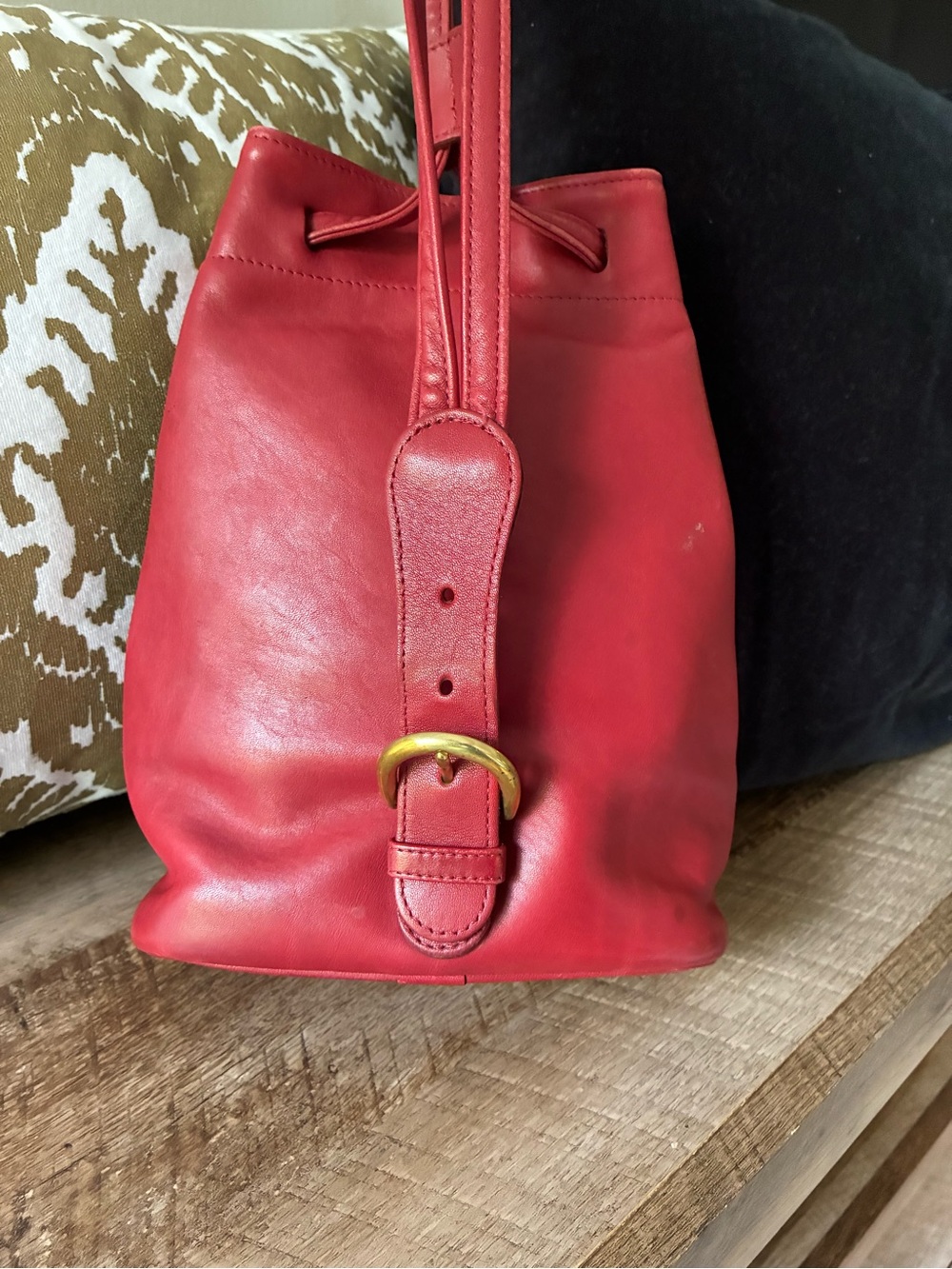 Coach Soho Cornelia Leather Backpack Crossbody Sling Bag, 4162, Vintage, Red - Picture 7 of 16